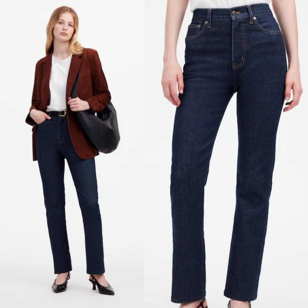 Madewell 90’s‎ Straight Leg in Norman Wash size 30 style NM187